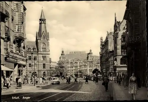Ak Erfurt in Thüringen, Anger, HO Warenhaus