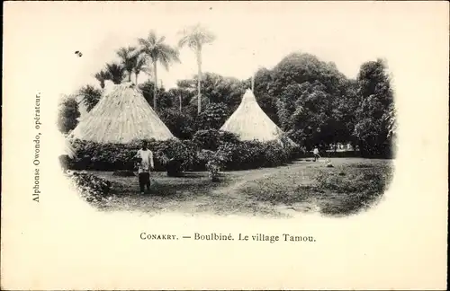 Ak Boulbiné Conakry Guinea, Le village Tamou