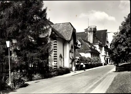Ak Bad Elster im Vogtland, Sanatorium, Außenansicht