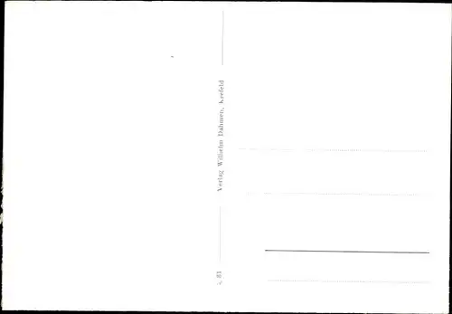 Ak Krefeld am Niederrhein, Ostwall, Straßenpartie, Geschäfte