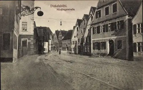 Ak Dinkelsbühl in Mittelfranken, Nördlinger Straße