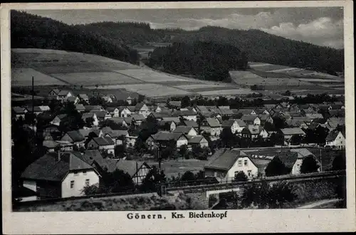 Ak Gönnern Angelburg in Hessen, Panorama