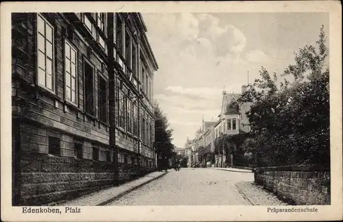 Ak Edenkoben an der Haardt Pfalz, Präparandenschule