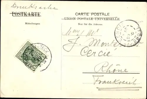 Ak Bad Boll in Württemberg, Speisesaal