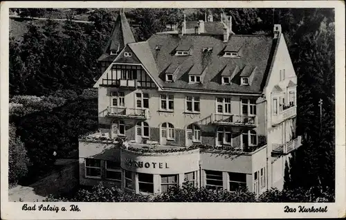 Ak Bad Salzig Boppard am Rhein, das Kurhotel
