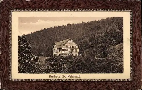 Passepartout Ak Schweigmatt Raitbach Schopfheim in Baden, Kurhaus