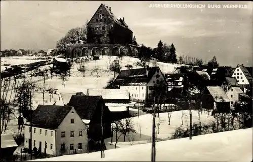Ak Spalt Mittelfranken Bayern, Jugenderholungsheim Burg Wernfels