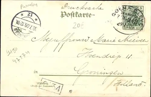 Ak Goch am Niederrhein, Marktplatz