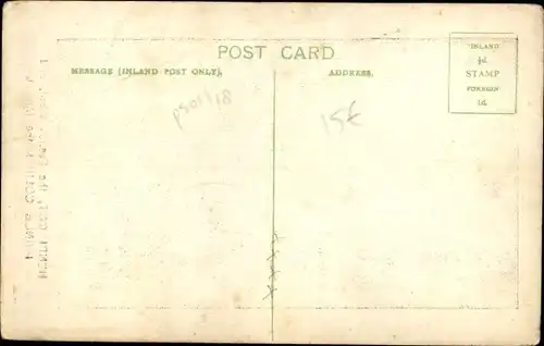 Ak Henri Cot, the French Giant, and Prince Colibri, the Midget