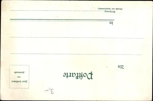 Künstler Litho Liebespaar, Schwarze Augen, Schwarze Zöpfe