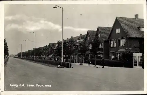 Ak Koog aan de Zaan Nordholland Niederlande, Prov. weg