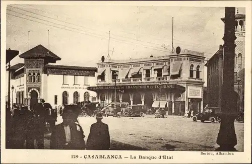 Ak Casablanca Marokko, La Banque d'Etat