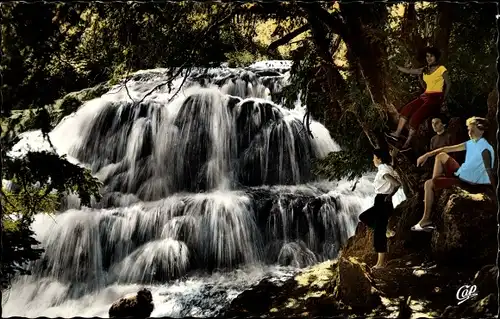 Ak Ifrane Marokko, La Cascade des Vierges