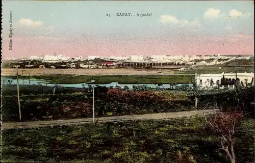 Ak Rabat Marokko, Aguedal, Panorama