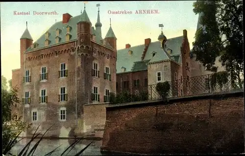 Ak Arnhem Gelderland Niederlande, Kasteel Doorwerth