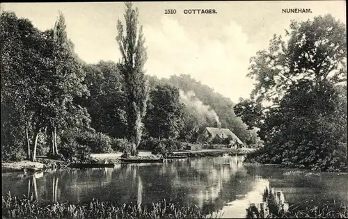 Ak Nuneham Oxfordshire England, Cottages