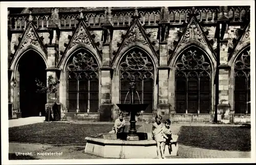 Ak Utrecht Niederlande, Kloosterhof