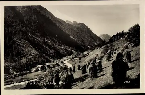Ak Neustift im Stubaital in Tirol, Schaller Wirt