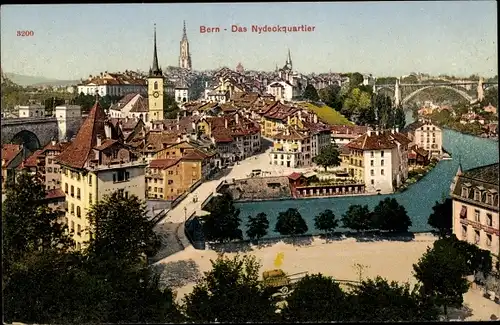 Ak Bern Stadt, Das Nydeckquartier