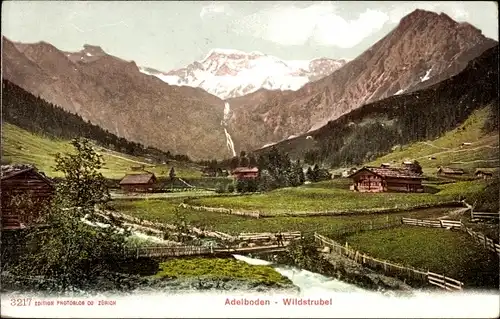 Ak Adelboden Kanton Bern Schweiz, Wildstrubel