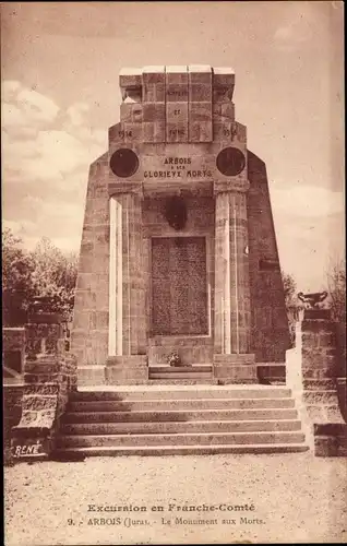 Ak Arbois Jura, Le Monument aux Morts, Denkmal