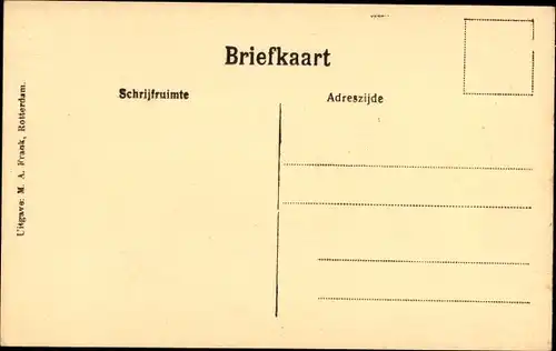 Ak Rotterdam Südholland Niederlande, Delftschevaart