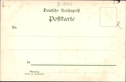 Litho Leipzig in Sachsen, Sächs. Thür. Industrie- und Gewerbeausstellung 1897, Schmiede