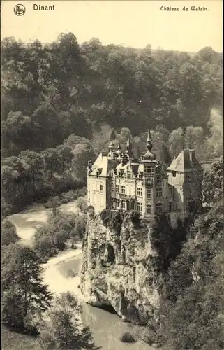 Ak Dinant Wallonien Namur, Chateau de Walzin, Schloss