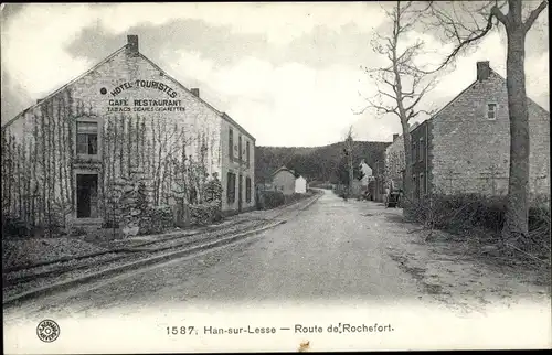 Ak Han sur Lesse Wallonien Namur, Route de Rochefort
