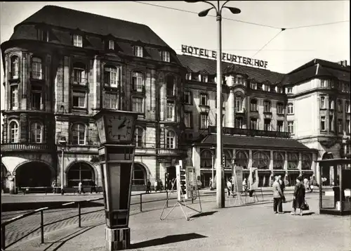 Ak Erfurt in Thüringen, Hotel Erfurter Hof