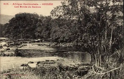 Ak Guinea, Les Bords du Samou, Fluss