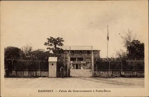 Ak Porto-Novo Dahomey Benin, Palais du Gouvernement