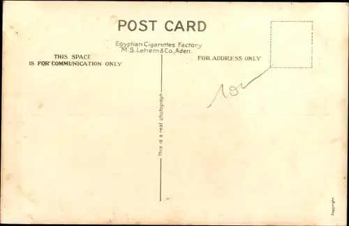 Ak Aden Jemen, Steamer Point (Barracks), Gebäude, Panorama