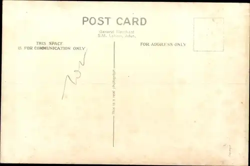 Ak Aden Jemen, Round the Crescent, Straße, Häuserreihe