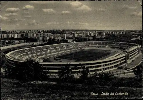 Ak Roma Rom Lazio, Stadio dei Centomila, Panorama