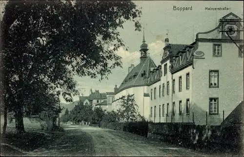 Ak Boppard am Rhein, Mainzer Straße