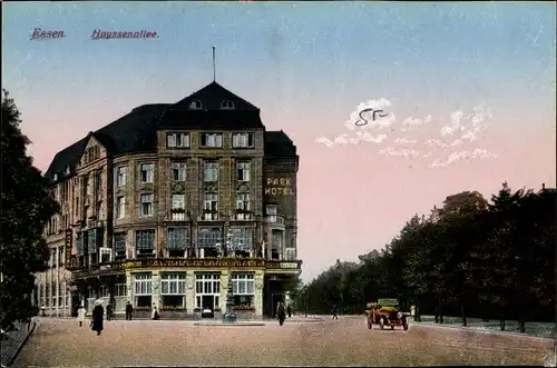 Ak Essen im Ruhrgebiet, Huyssenallee, Parkhotel