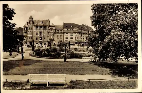 Ak Wesel am Niederrhein, Kaiserplatz