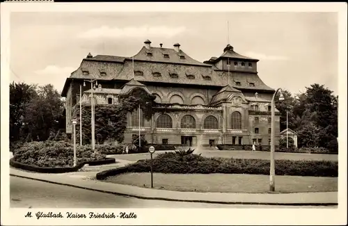 Ak Mönchengladbach am Niederrhein, Kaiser Friedrich-Halle