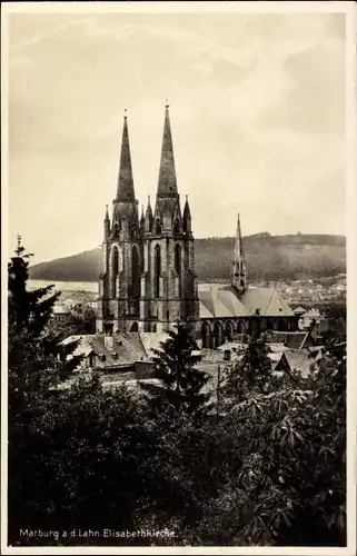 Ak Marburg an der Lahn, Elisabethkirche