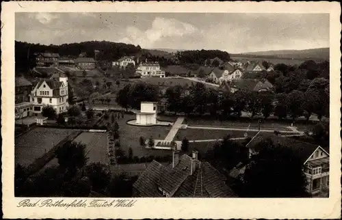 Ak Bad Rothenfelde am Teutoburger Wald, Ortsansicht