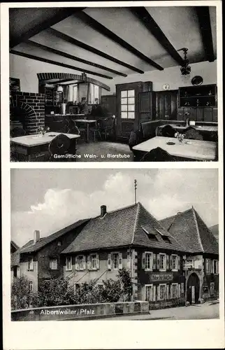 Ak Albersweiler in der Pfalz, Pfälzer Hof