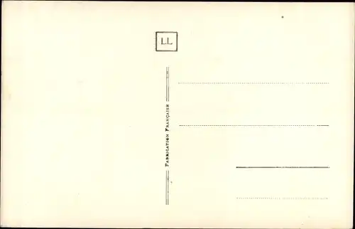 Ak Gaumont, Mr. Biscot, Portrait mit Stock und Hut