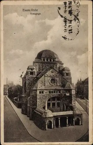 Judaika Ak Essen im Ruhrgebiet, Synagoge