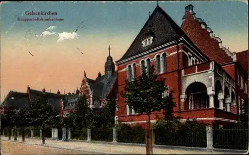 Ak Gelsenkirchen im Ruhrgebiet, Knappschaftskrankenhaus