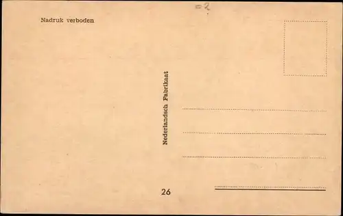 Ak Niederländische Soldaten am Tisch, Een mobilisatiepandoertje