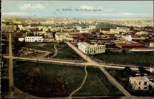 Ak Rabat Marokko, Grand Aguedal, Panorama