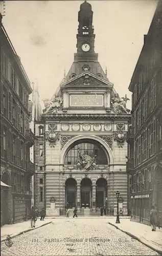 Ak Paris IX. Arrondissement Opéra, Comptoir d'Escompte