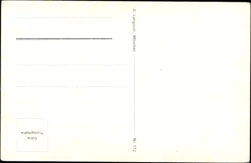 Ak München Bayern, Glockenspiel, A. Lengauer 172