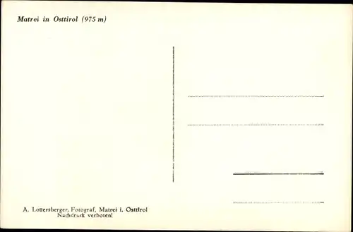 Ak Matrei in Tirol, Panorama
